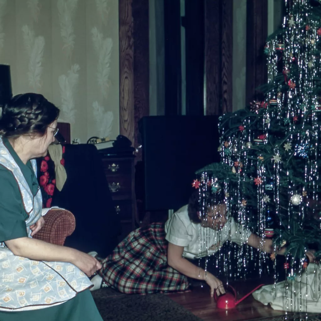 Christmas with family, as it used to be.