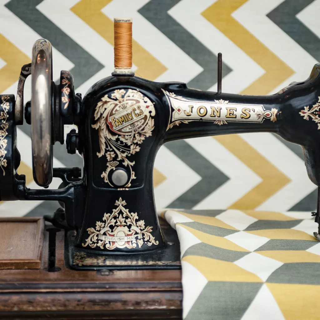 A family heirloom sewing machine.